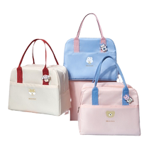 Beishi Large Number Lunch Box Handbag insulated bag Lunch Bag Rice Bag Hand Aluminum Foil Thickened Large-capacity Hand Bag