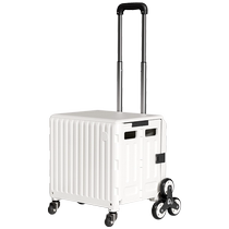 Ouniyou grocery shopping cart household light and portable folding shopping cart grocery shopping express camping cart pulling goods