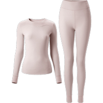 Banana Velvet Feel Thermal Underwear Women PO06124 Thin Velvet Autumn Clothes Autumn Pants Bottoming Shirt Slim Fit Warm Home Set