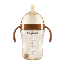 Shixi Childrens Straw Cup for Learning to Drink Straw Cup for Direct Drinking Prevents Choking and No Flatulence 1 pc for 12 months and above