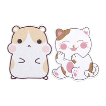 2 pieces of compressed wood pulp cotton dishwashing sponge scrub pan sponge Absorbent Magic Wipe Kitchen clean and clean buff