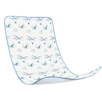 Baby mat baby bamboo fiber ice silk crib mat breathable summer childrens nap mat