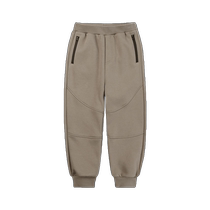 ebaer childrens fashion velvet sweatpants 2024 autumn and winter new boys antibacterial casual trousers childrens wear pants