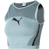 Puma Puma sleeveless vest womens tight short yoga fitness training sports casual T-shirt 624294-22