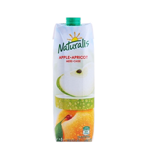 European imported Naturalis Naturalis sweet apricot compound pulp drink 1L drink for children the elderly and pregnant women