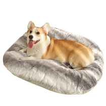 Dog mat to keep warm in winter pet sleeping mat fully removable and washable small dog kennel four-season universal dog bed
