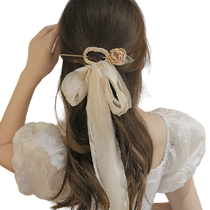 Hair accessories for women ancient style new Chinese style bow hair rope streamer head rope hairpin hairpin tassel French style