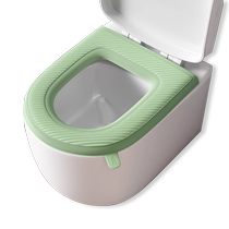 Waterproof toilet seat for all seasons silicone foam toilet seat cover household adhesive washable gasket