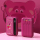 Disney Strawberry Bear Power Bank 10000 mAh Ultra Large Capacity Portable Power Bank with Cord