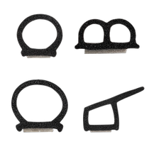 Large D small D car seal strip door frame P type Z type sound insulation strip special whole car waterproof door seam car truck