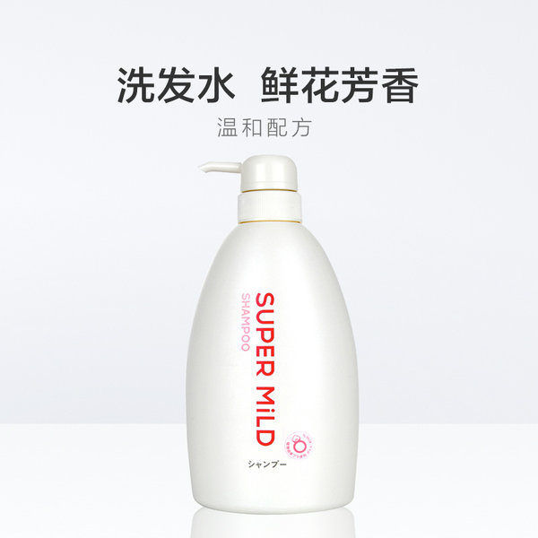 日本进口 Shiseido 资生堂 惠润 柔净洗发露 洗发水 鲜花芳香 600ml*3件 聚划算双重优惠折后￥91包邮（拍3件）