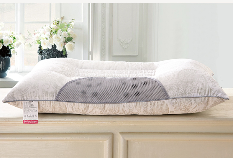 Baifu Hoàng đế Cassia nam châm gối gối cổ gối chính hãng dành cho người lớn một đôi 45 * 70cm gối tựa sofa