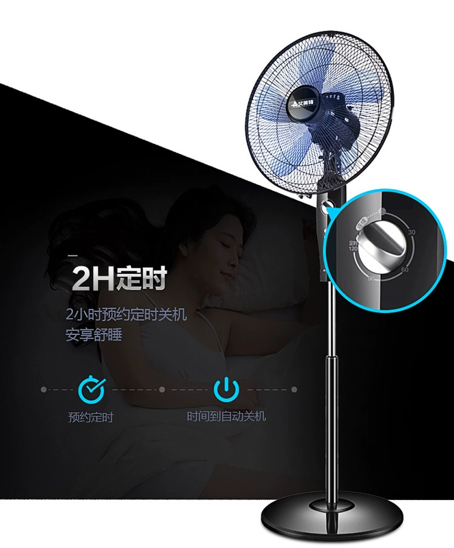 Quạt cơ khí Airmate / Emmett quạt sàn cơ FSW65T2-5 thời gian 2 giờ - Quạt điện