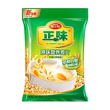 雅士利正味原味营养麦片600g