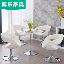 Creative leisure fashion Sales office Office Lounge area negotiation Coffee table and chair combination negotiation Reception guests