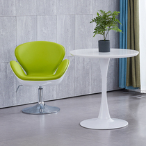 Store lounge area Negotiation table and chair combination Simple personality creative reception room Consultation table and chair combination one table and four chairs