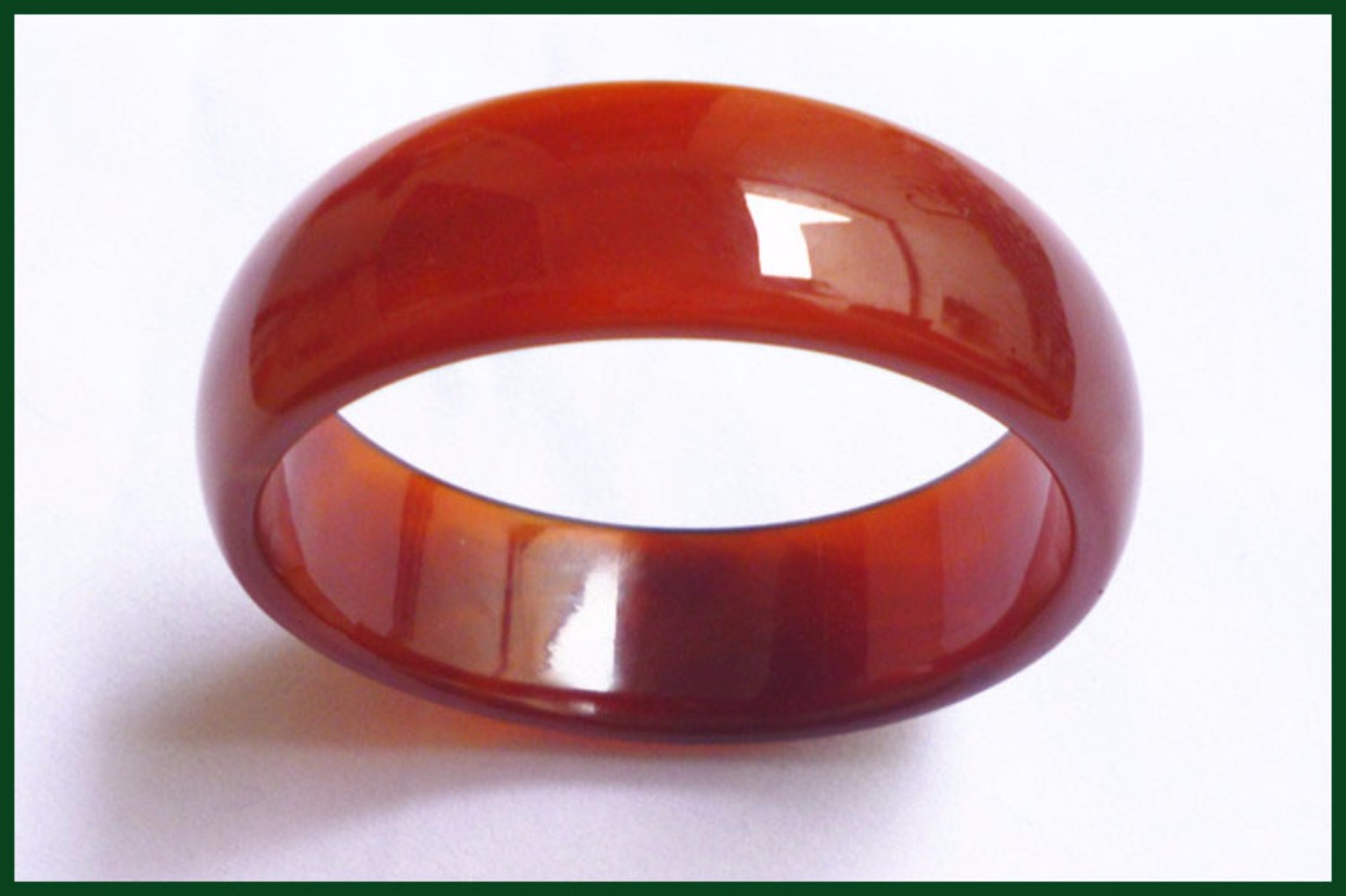 Bột mã não pha lê tự nhiên chalcedony ngọc bích vòng tay trẻ em thạch anh tóc đen