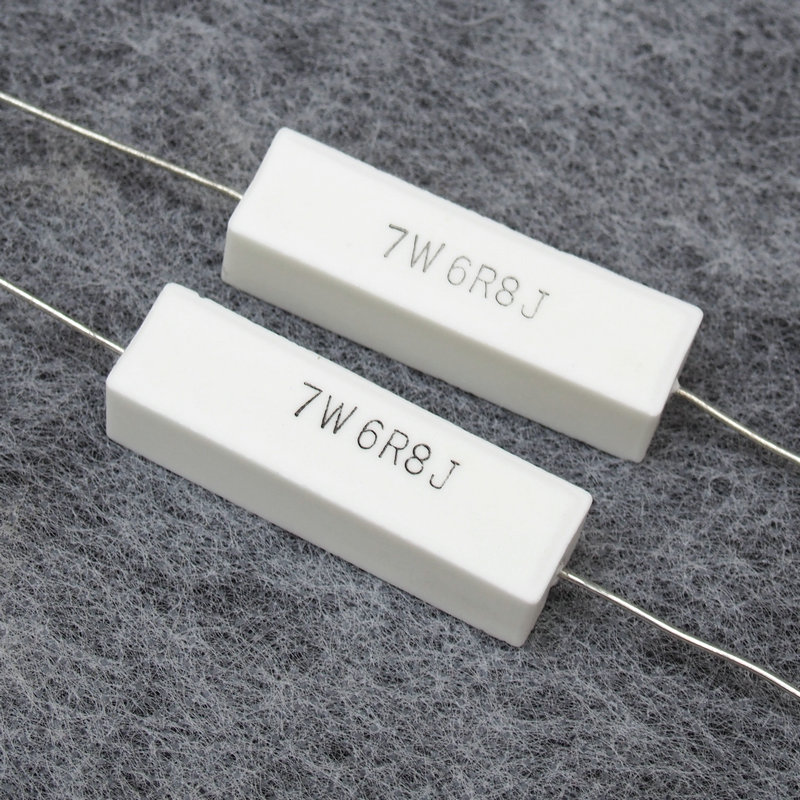 Advanced resistors, cement resistors, crossover resistors, 7W6.8 ohm divider resistors first-class quality