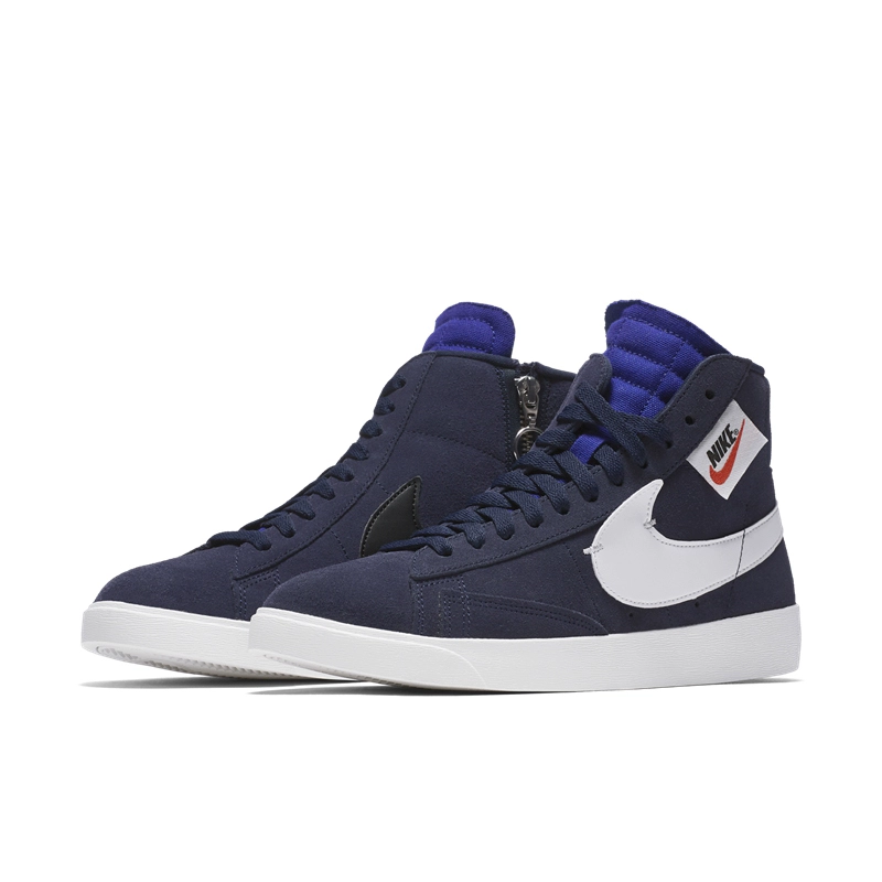 Giày thể thao cổ điển nữ NIKE BLAZER MID REBEL BQ4022-005-401-001-201 - Dép / giày thường