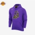  LAL NBA Los Angeles Lakers Áo bóng rổ nam giản dị Áo trùm đầu AA3672-504 - Thể thao lông cừu / jumper áo thu đông đôi Thể thao lông cừu / jumper