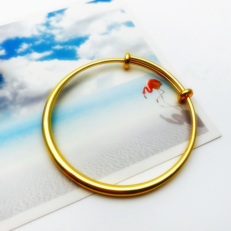 Vòng tay vàng 18K chính hãng, bóng loáng, đắt tiền, trang sức cưới đầy sao mạ bạc 999 nhẫn vàng nữ vòng gỗ