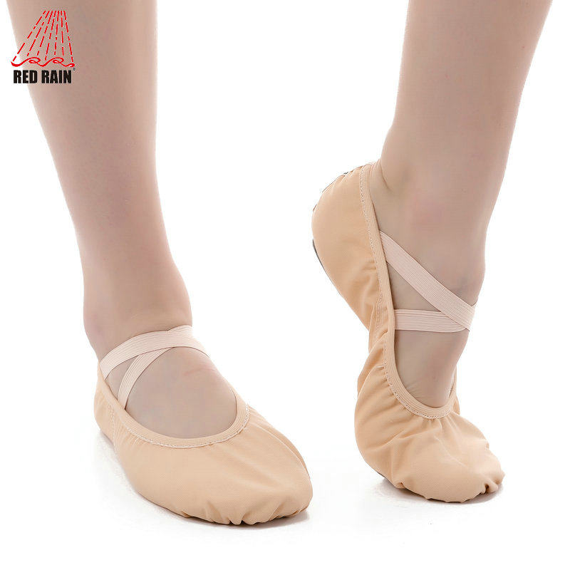 Red Rain Dance Shoes Women Soft-bottom Practice Shoes Cograde Male Adults Children Ballet Shoes Exemption with body Cat Paw Shoes-Taobao