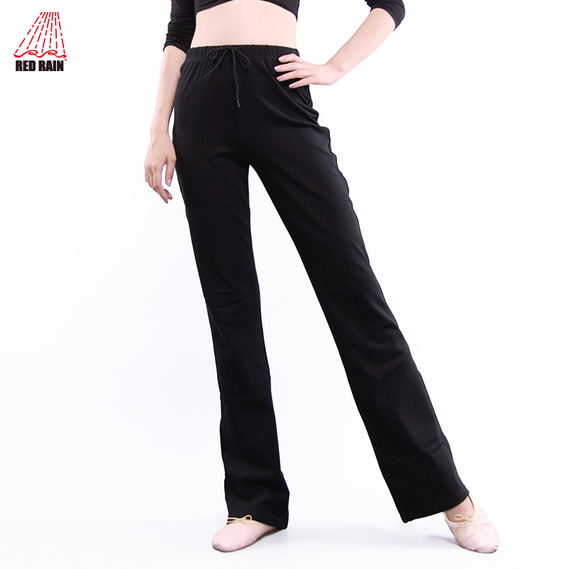 Red Rain Dance Trousers Black Ballet Trainer Bodyjack Yoga Pants Square Dance Microhorn Lost Draw