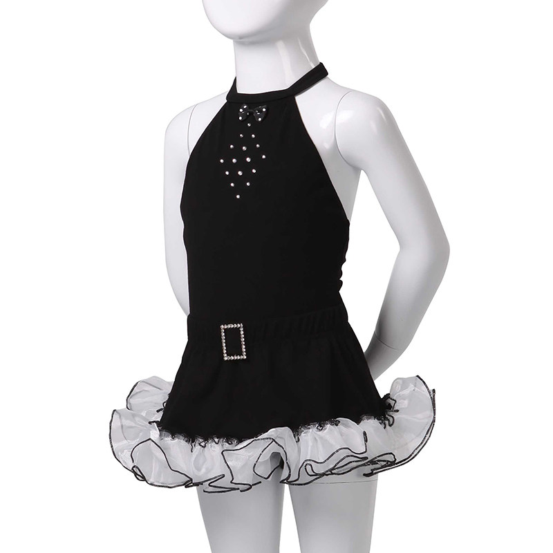 Red Rain Children Dance Dresses Dress Dance Dress Dance Suit Ballet Dresses Dress Up and neck Two-style suit clear cabin sleeveless