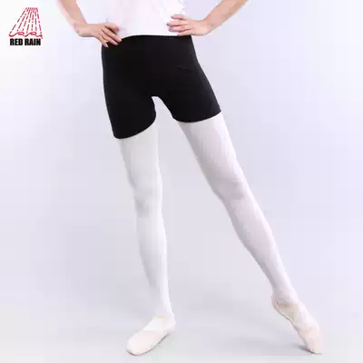 Red Rain Dance Shorts Adult Female Ballet Practice Pants Shorts Shorts Fitness Gym Pants Black