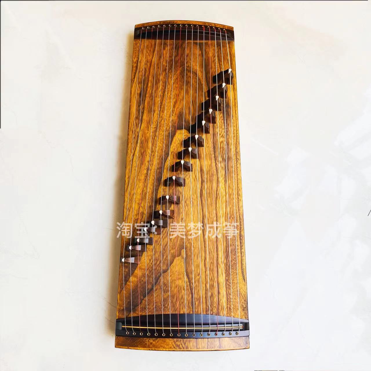 Xiaolingyin 16 strings 80cm small guzheng travel outdoor portable zither free plus piano bag