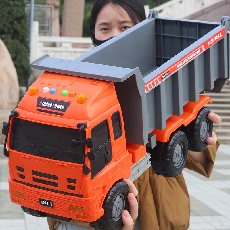 Extra Large Dump Truck, Large Truck, Large Engineering Vehicle, Boy's Truck, Car, Dump Truck, Children's Boy's Toy