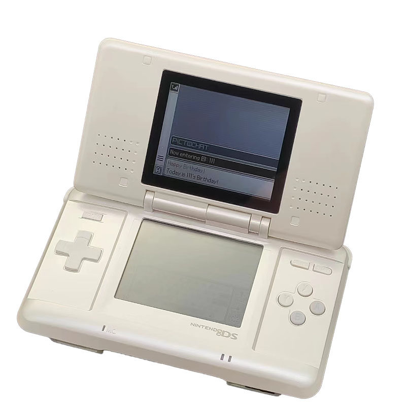 🔥 Nds shell is pearl white, giving your game console a new lease of life! 🌟