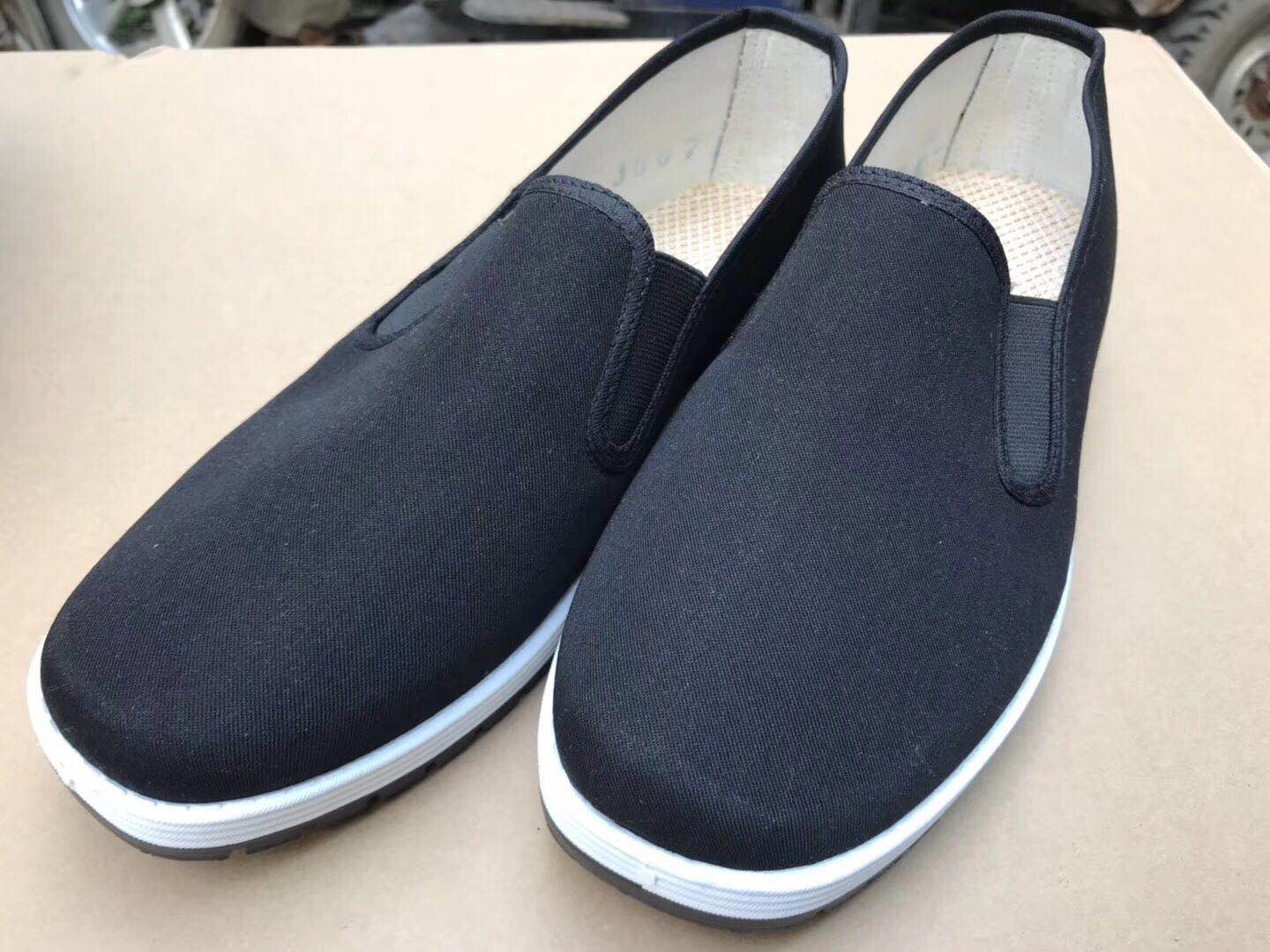 3515 strong man shoes 78 - style liberation low - gang linen shoes men middle - aged loose mouth and comfortable old Beijing cloth shoes