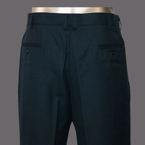 87-style sea school official Tibetan green winter pants middle-aged mens pants winter thickened breeches straight suit trousers