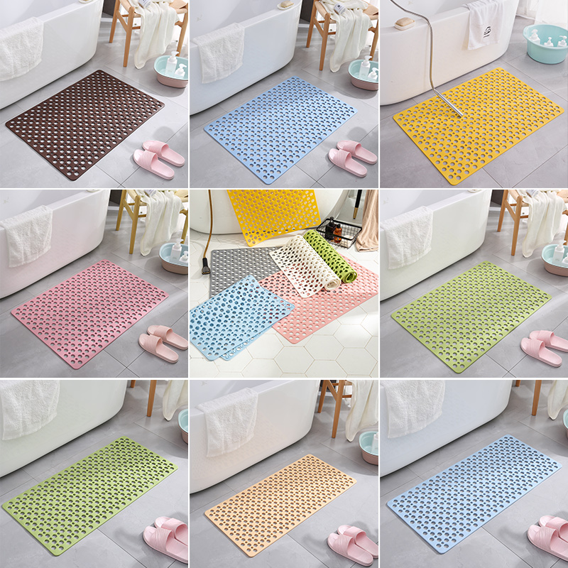 Bathroom non-slip mat shower room bath mat toilet dressing room waterproof floor mat pvc household anti-drop mat