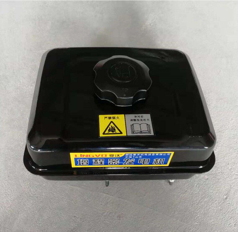 Take care of battery range extender external fuel tank charger generator electric start electric tricycle car two-piece fuel tank