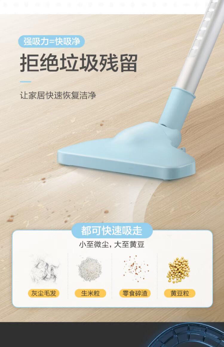 Máy hút bụi gia đình nhỏ cầm tay siêu yên tĩnh mạnh mẽ hút bụi lớn xe điện lớn ngoài mạt - Máy hút bụi robot hút bụi