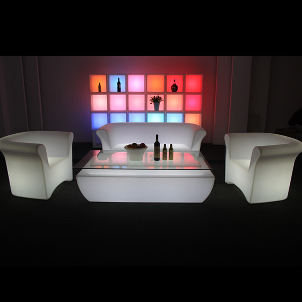 Led ghế sofa thanh dạ quang KTV phân đôi đơn sofa đôi hộp đêm đồ nội thất ngoài trời - Giải trí / Bar / KTV bàn bar bếp