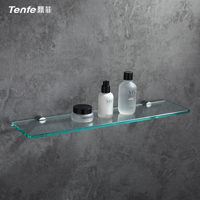 Copper glass Makeup Desk shelf Cosmetic Room Containing shelf Bathrooms Makeup Table Hair Towel Rack Monolayer GJR1010C