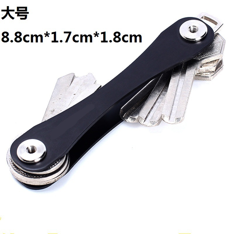 Large key clip European and American hot-selling aluminum alloy key clip outdoor EDC tool metal key storage