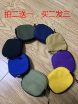 Coin Purse Storage Nylon Niche Simple New Solid Color Cordura Clutch Coin Card Holder Small Pocket Bag