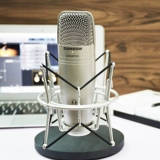 Samson Shanxun C01u Pro записывание Dubbing Live Broadcast K Song Microphone Мобильный телефон компьютер емкость USB -микрофон