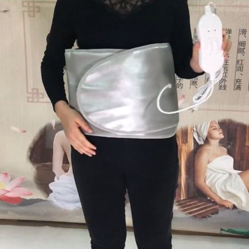 Far-infrared superior thin body heating vibration fat loss belt warm belt weight loss and waist massage hot seismic lipid