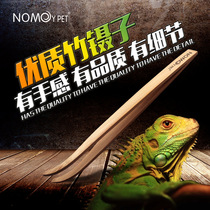 NOMO Reptiles pets tortoises Spiders Lizards Scorpions Junkies Extra long Bamboo Tweezers Round heads Natural high-quality bamboo
