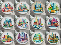 Rice Cross -Stitch DMC Printing Color City, Китай, Пекин, Шанхай, Шанхай, Шэньчжэнь, Гонконг Ханчжоу Чэнду