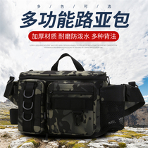Luya waist bag multi-function outdoor sports fitness tourism large-capacity tactical backpack mens shoulder messenger bag mens and womens