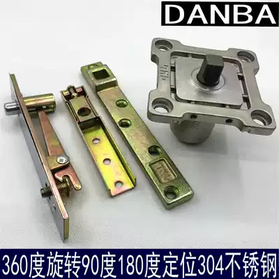 90 degree positioning small ground Spring shaft wooden door world hinge frame door ground shaft 360 degree rotating door shaft