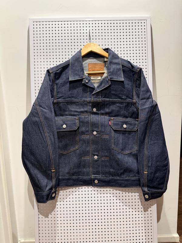 Levi's × Journal Standard Japanese Exclusive Men's Heavy-Duty Raw Denim Jacket 0022t