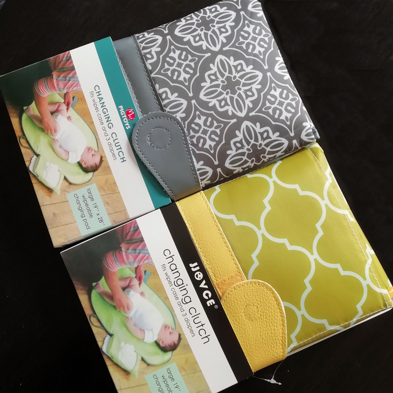 Multifunctional portable storage bag baby travel change diaper pad anti-diaper pad newborn wet wipes foldable