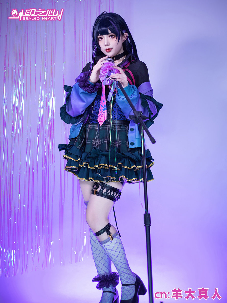 印之心 彩虹社 狂兰meloco cos XSOLEIL Kyoran虚拟主播cosplay真香体验！_Cosplay女装_淘宝游戏网